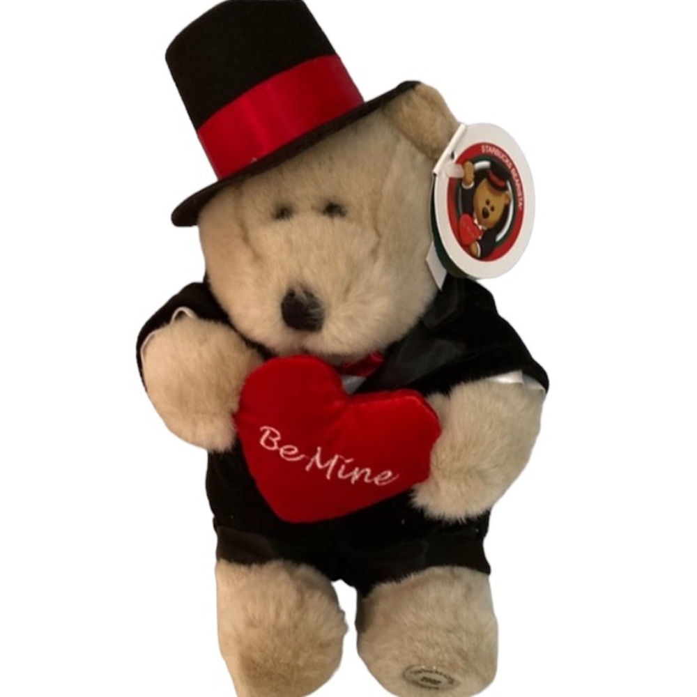 Starbucks Plush 2002 Valentines Bearista